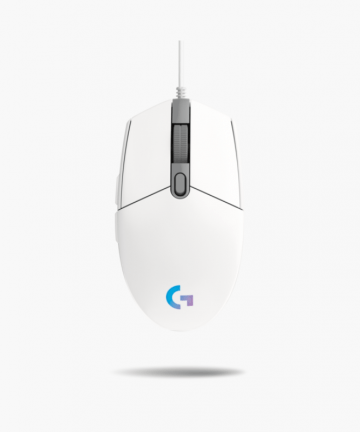 Mouse Gamer Usb G203 LIGHTSYNC Blanco Logitech