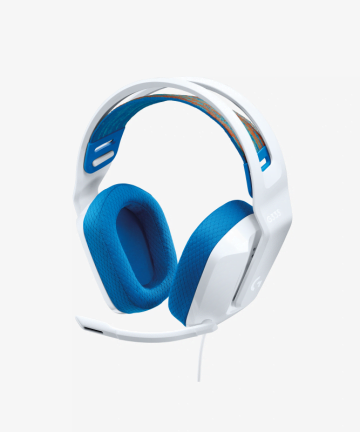 Diadema Gamer G335 Blanca Azul Logitech (PLUG)