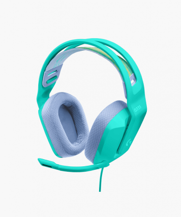 Diadema Gamer G335 Menta Lila Logitech (PLUG)