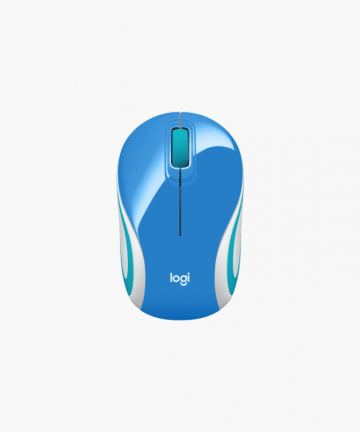 Mouse Inalambrico M187 Azul Logitech