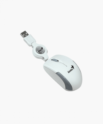 Mouse Usb Genius Micro Traveler Blanco