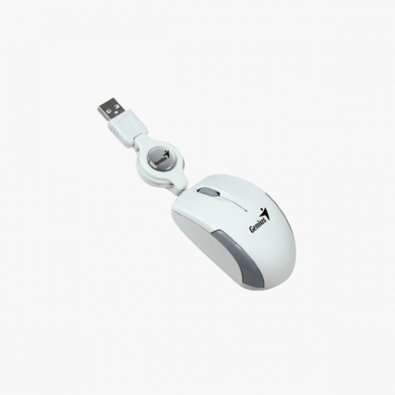 Mouse Usb Genius Micro Traveler Blanco