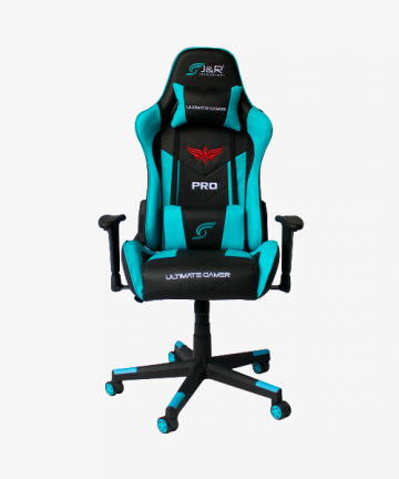 Silla Gamer Azul Pro SGJR-001 (J&R)