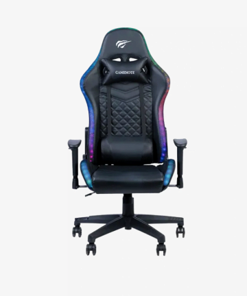 Silla Gamer Pro Havit GC927 RGB Negro