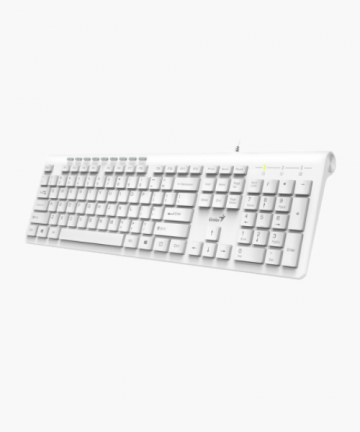 Teclado Slim Star 230 Genius Blanco (CABLE USB)