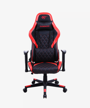 Silla Gamer Pro Havit GC929 Negro/Rojo