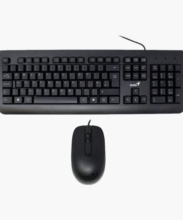 Combo Teclado y Mouse Con Cable USB KM-160 Genius (CABLE USB)