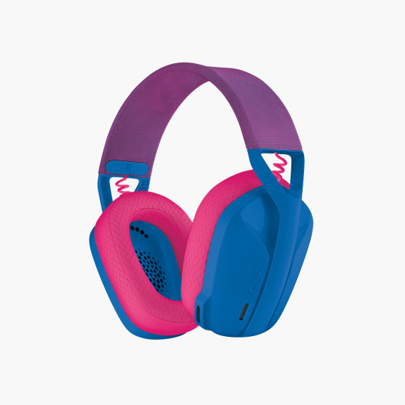 Diadema Gamer G435 Azul-Frambuesa Logitech (INALAMBRICA-& BLUETOOTH))