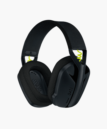 Diadema Gamer G435 Negro-Amarillo Logitech (INALAMBRICA & BLUETOOTH)