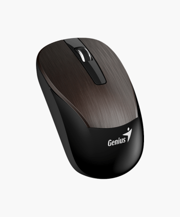 Mouse Inalambrico ECO-8015 Chocolate Genius (Recargable)