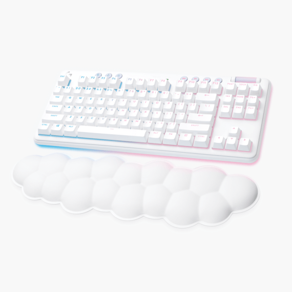 Teclado Mecánico G715 TKL Aurora RGB Blanco Logitech (Inalambrico & Bluetooth)